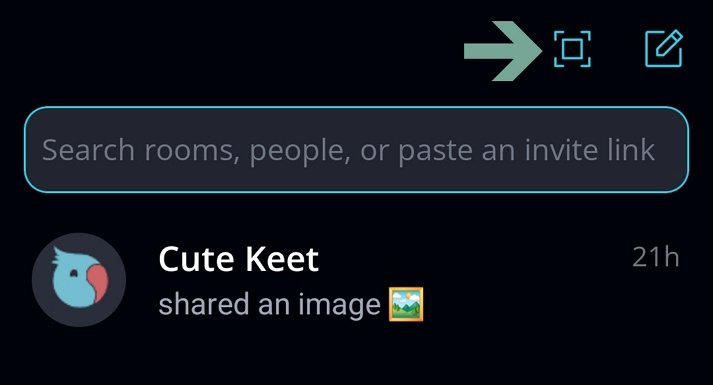 Joining Groups ποΈ On your mobile device, tap the βπβ button on the top right of the screen, allow access to your camera and β¦.